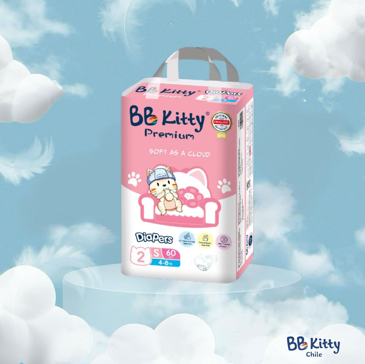 BB Kitty Premium · Talla P (4–8 kg)