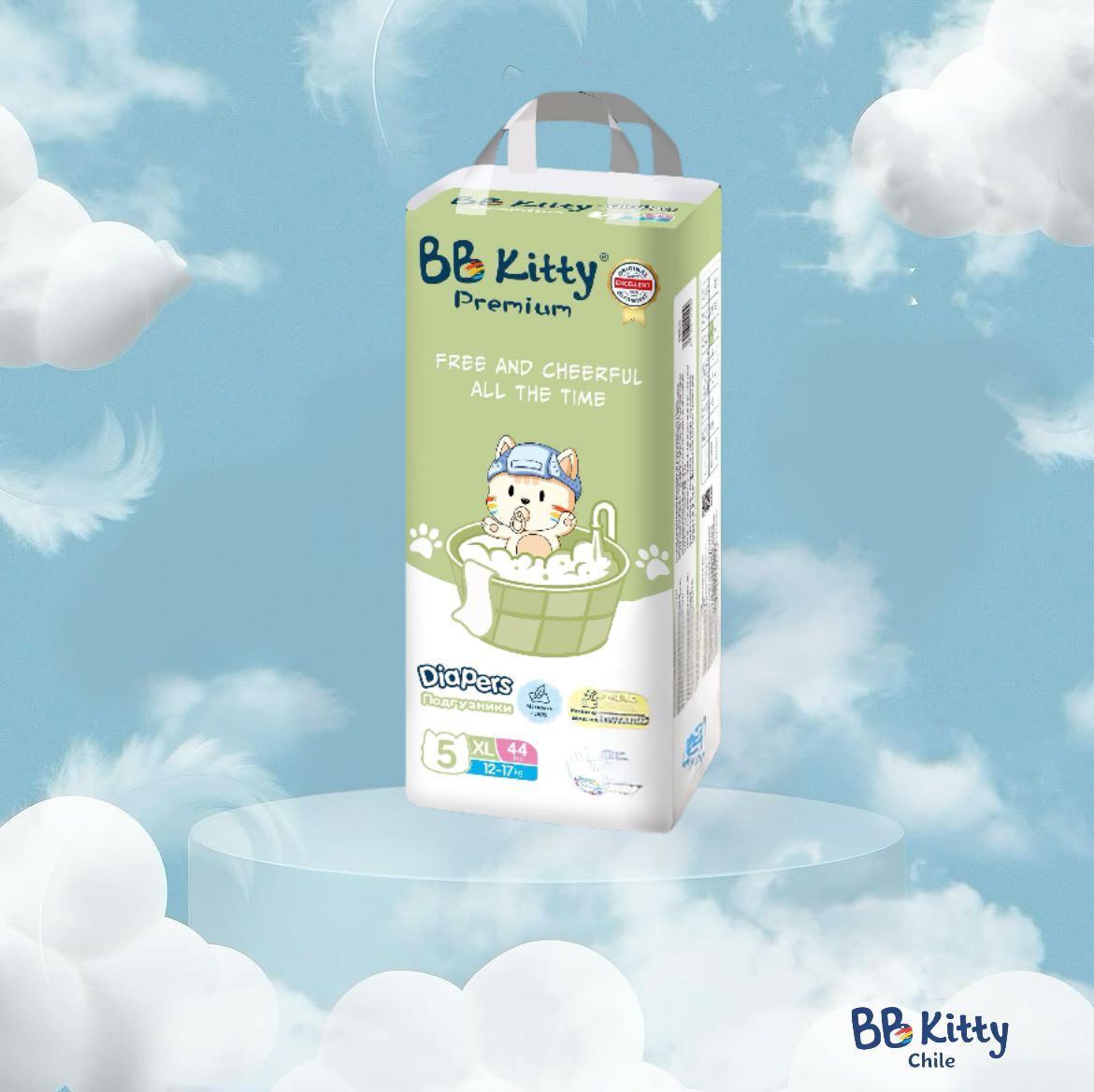 BB Kitty Premium · Talla XG (12–17 kg)