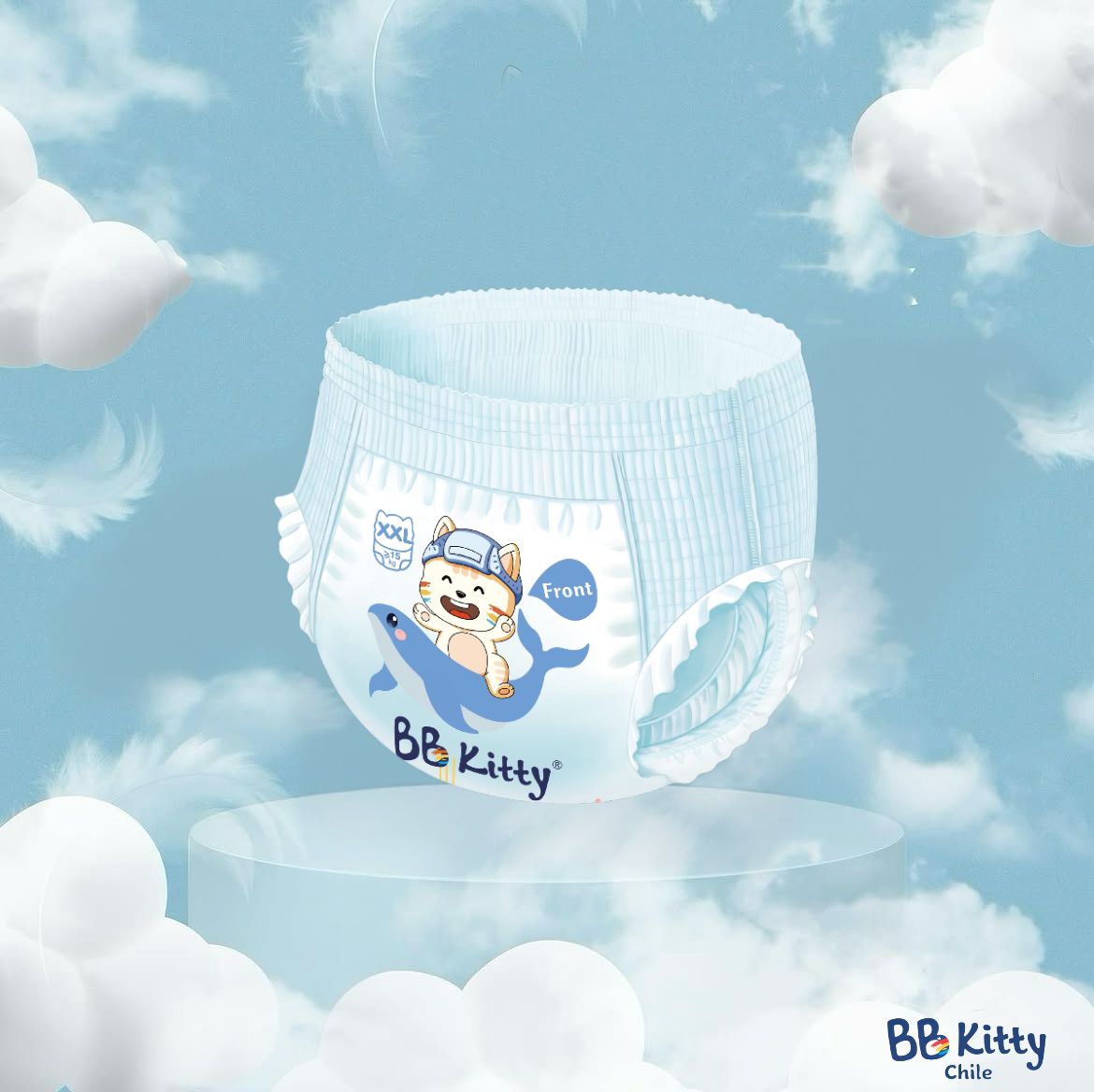 BB Kitty Pants Premium · Talla XXG (15–20 kg)