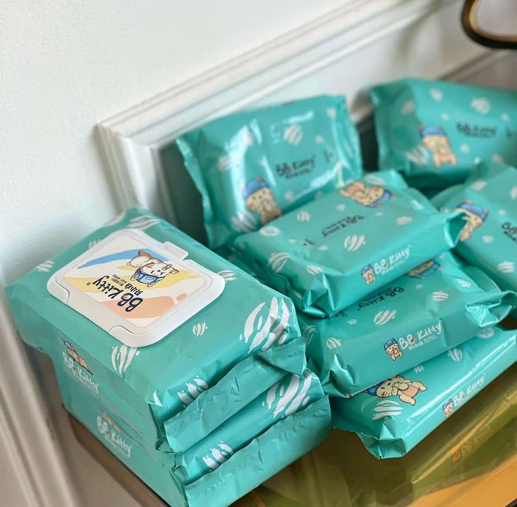 BB Kitty Toallitas Húmedas Premium · 80 unidades